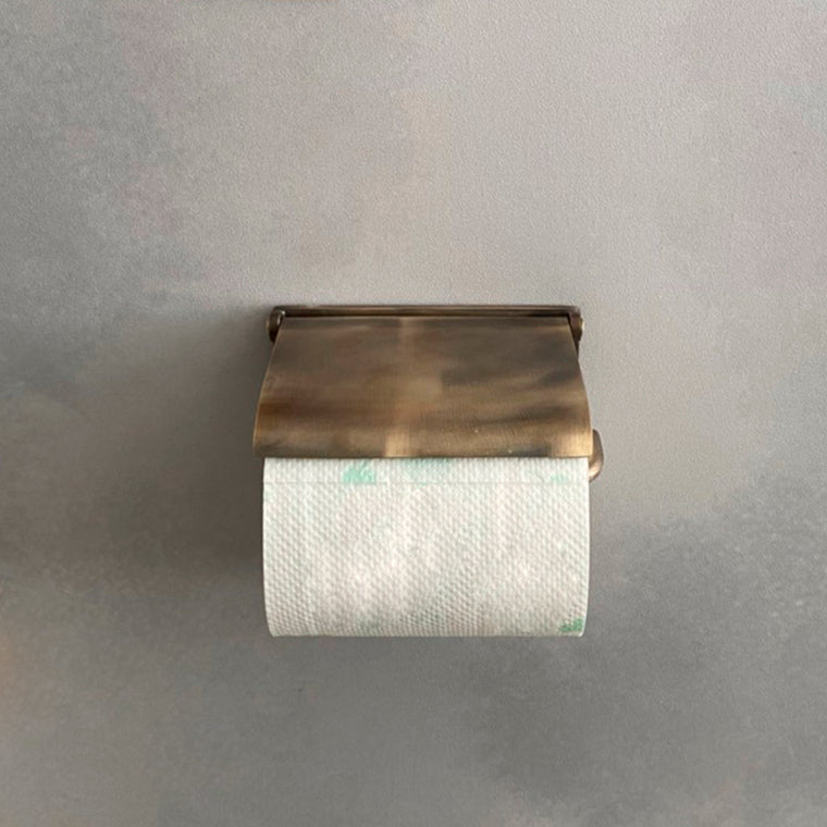 真鍮製トイレットペーパーホルダー ヴィンテージヘアライン