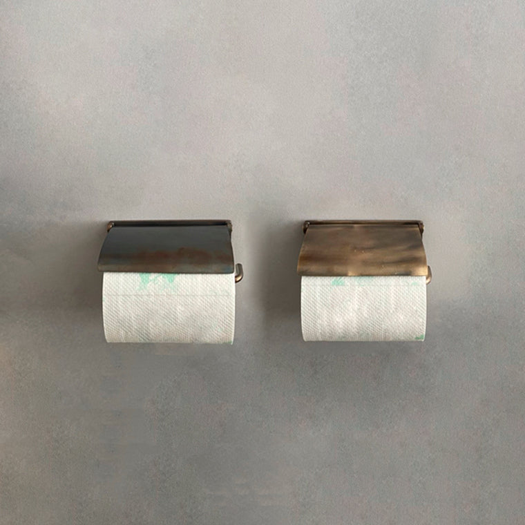 真鍮製トイレットペーパーホルダー ヴィンテージ仕上げ