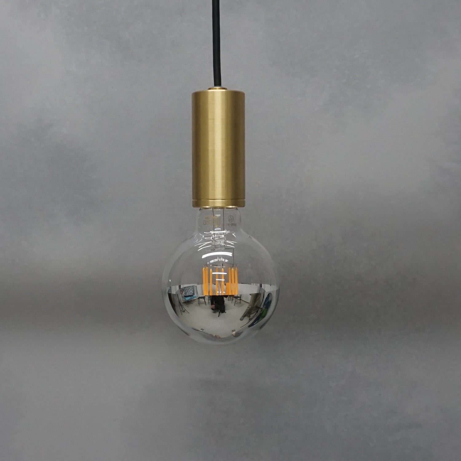 BALL95:E26 ミラーシルバー LED電球
